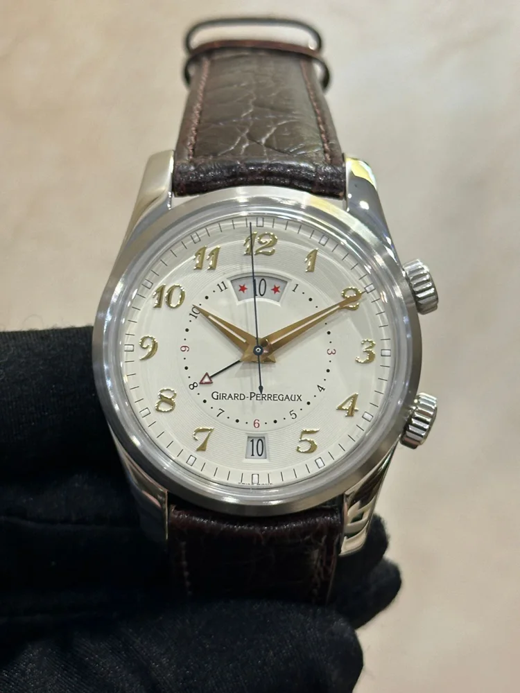 Girard Perregaux Traveller II Alarm GMT Aftermarket Buckle